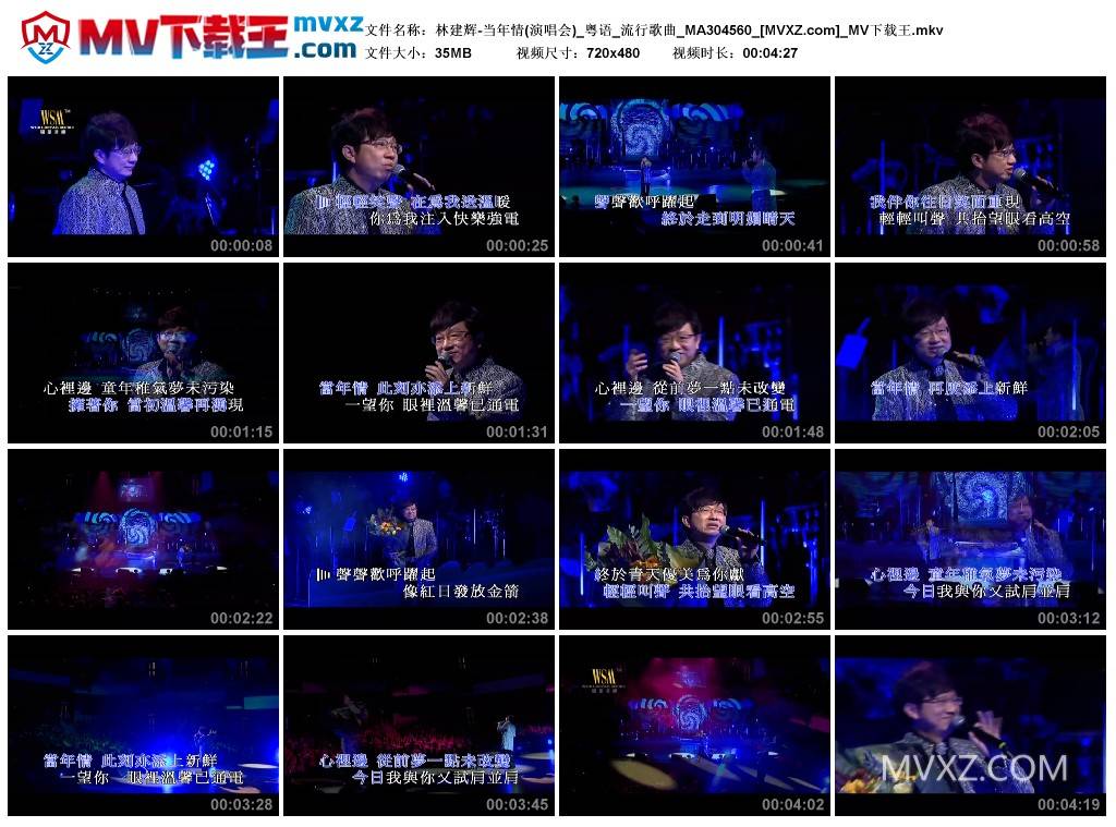 林建辉-当年情(演唱会)_粤语_流行歌曲_MA304560